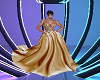 Star gown gold