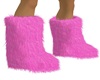 Winter Fur Boots Pink