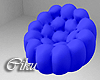 Bubble Blue Armchair