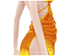 Gold Velvet Little Dress