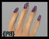 {PB}Furry purple nails