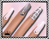 K♛Nails gray plaid
