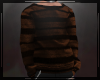 + Striped Sweater Brown