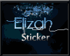 [KLL] ELIZAH STICKER