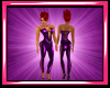 Purple pvc bodysuit