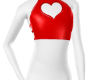 Andro red latex top