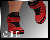 !C! Red/Blk Hot HIGH TOP