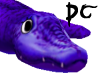 ~dc Purple Gator Float