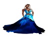 Blue Wolf Evening Gown