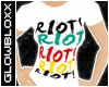 #Riot! T-shirt#