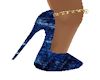 JMW~Blue Denim Pumps