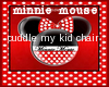 Minnie Mouse chair cuddl