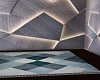 BLUE AND WHITE RUG