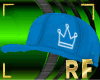 blue king hat