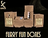 SC Furry Cardboard Boxes