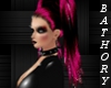 Bathory's pink hair