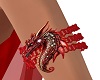 Ruby Dragon Armband LEFT
