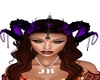 Purple/Black Horns