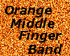 Orange MiddleFinger Band