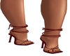 Maron Strapped Heels