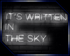 ★ Written In The Sky