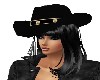 COWGIRL BLACK HAT