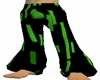 Green Matrix Pants