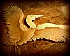 Gold Stork Art