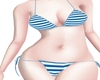 Blue Stripe Bikini