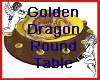 Golden Dragon Round Tabl