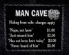 man cave rules 1