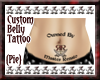 {Pie}Custom Belly Tattoo