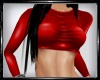 Red latex Top