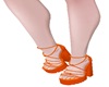 MY Orange Ankle Strap