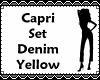 (IZ) Capri Denim Yellow