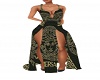 Versace Blk/Gld Dress