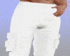 White pants with pockets