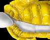 yellow drip puffer