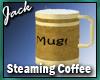 Steaming Mug of Coffee