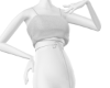Fur Top white