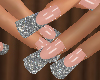 Diamond Duck Nails