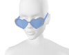 iHeart U Blue Frames