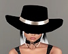 Silver-Band Cowgirl Hat