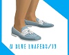 IV/M Blue Loafers