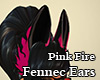 Fennec Ears Pink Fire