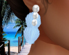 BLUE SEASHELL EARRINGS