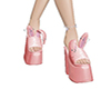 Bunny pink heels