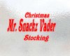 Mr Snackz Vader Sock