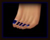 Small Feet Sapphire Nail