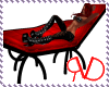 red chaise